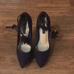 Purple ShoeDazzle Pumps